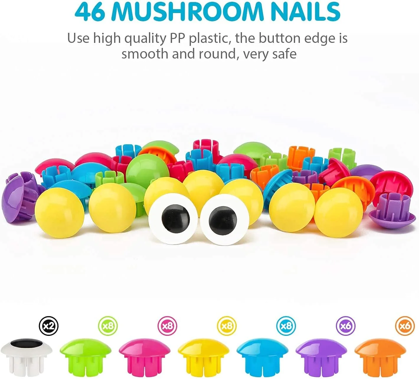 پازل های سه بعدی خرس مومو برای کودکان، هدایای خلاقانه، پازل میخ دار دکمه ای، هنر موزاییک ناخن قارچی، تخته میخ دار DIY، پازل آجرهای ساختمانی پلاستیکی - اسباب بازی های آموزشی اولیه کودک