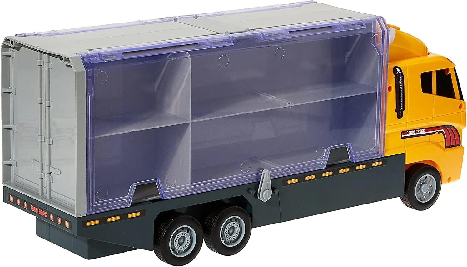 مجموعه اسباب بازی 11 در 1 ماشین های ساختمانی دایکاست، مجموعه ماشین های بازی در کامیون حمل کننده