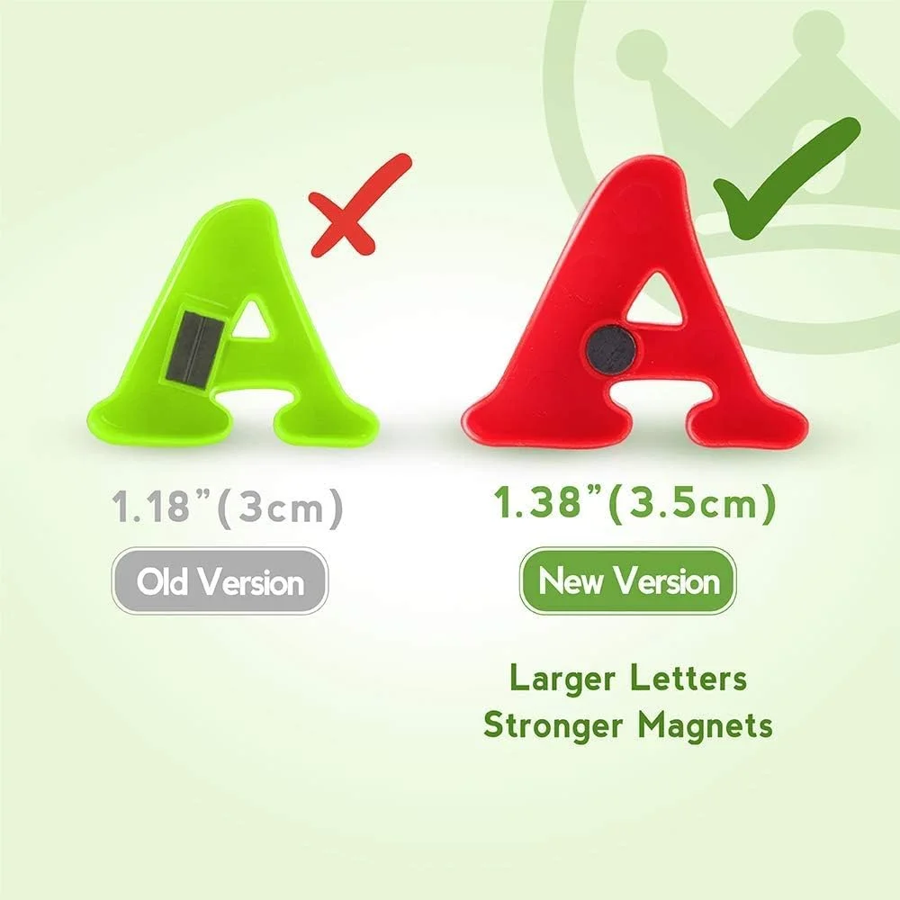 حروف و اعداد مغناطیسی Coogam مناسب برای یخچال
