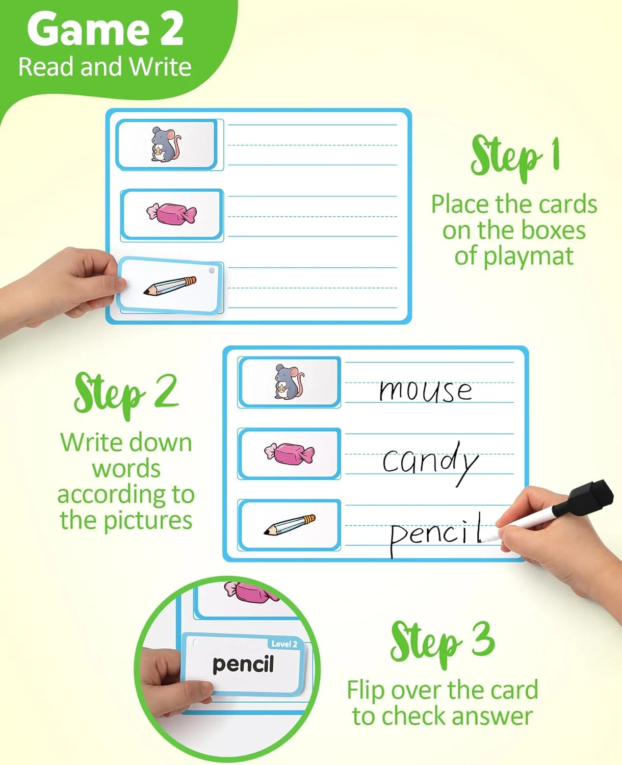 کارت های فعالیت جستجو و پیدا کردن Coogam برای کودکان 3، 4 و 5 ساله، کلمات نشانه، رنگ و شکل مونته سوری، هدیه اسباب بازی مسافرتی آموزشی پیش دبستانی