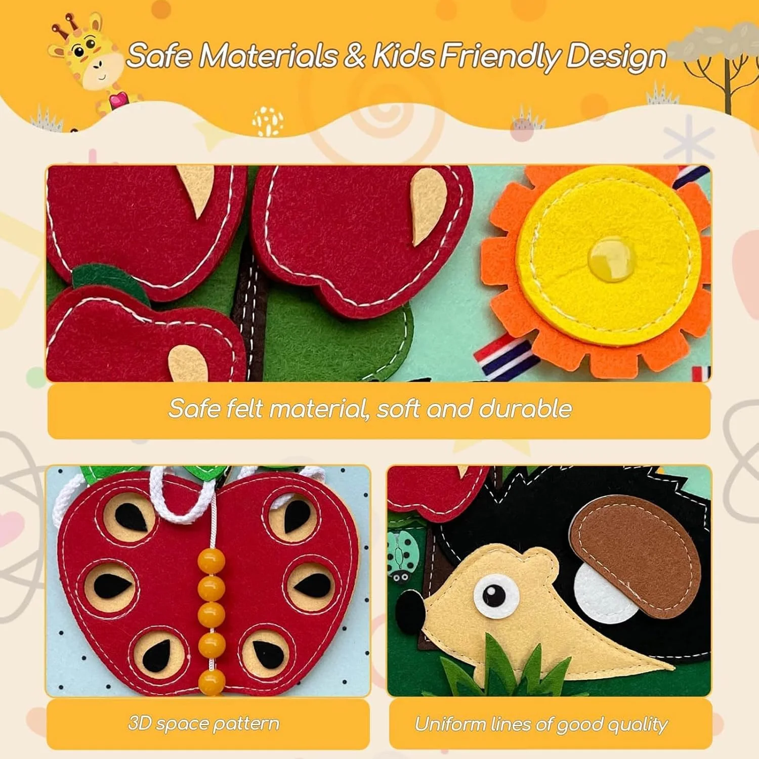 کتاب سرگرمی مونته سوری کودک Beauenty، کتاب برچسب سرگرم کننده شناختی کودکان نوپا، کتاب ساکت فعالیت پیش دبستانی، مناسب برای پسران و دختران بالای 3 سال برای یادگیری کتاب ها (استایل 2) کتاب سرگرمی مونته سوری کودک Beauenty، کتاب برچسب سرگرم کننده شناختی کودکان نوپا، کتاب ساکت فعالیت پیش دبستانی، مناسب برای پسران و دختران بالای 3 سال برای یادگیری کتاب ها (استایل 2)