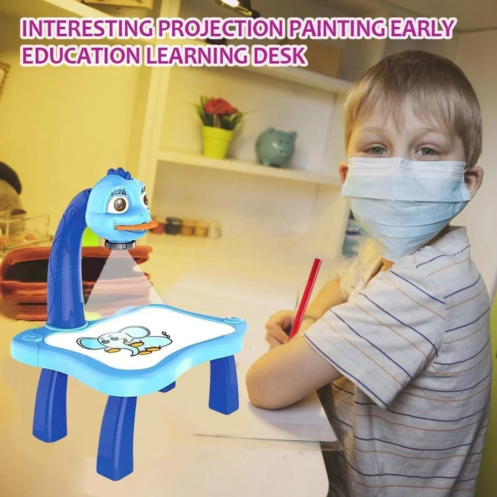 میز تحریر آموزشی کودک AWH با پروژکتور هوشمند - میز طراحی آموزشی با نور و موسیقی، ایستگاه نقاشی و هنر تعاملی برای کودکان، اسباب بازی توسعه خلاقیت - رنگ های متنوع میز تحریر آموزشی کودک AWH با پروژکتور هوشمند - میز طراحی آموزشی با نور و موسیقی، ایستگاه نقاشی و هنر تعاملی برای کودکان، اسباب بازی توسعه خلاقیت - رنگ های متنوع