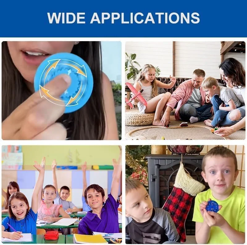 مجموعه دو عددی فیدجت اسپینر ریاضی AWH – ابزارهای آموزشی ضرب و تقسیم برای کودکان، ابزارهای کلاسی کاهش استرس برای تمرکز و مطالعه لذت بخش