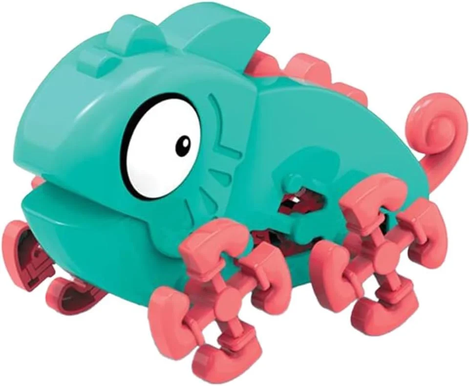 مجموعه اسباب بازی کوکی آفتاب‌پرست AWH – مدل مکانیکی حیوانات با چرخ‌دنده برای کودکان 6 سال به بالا، اسباب بازی آموزشی متحرک برای سرگرمی و یادگیری