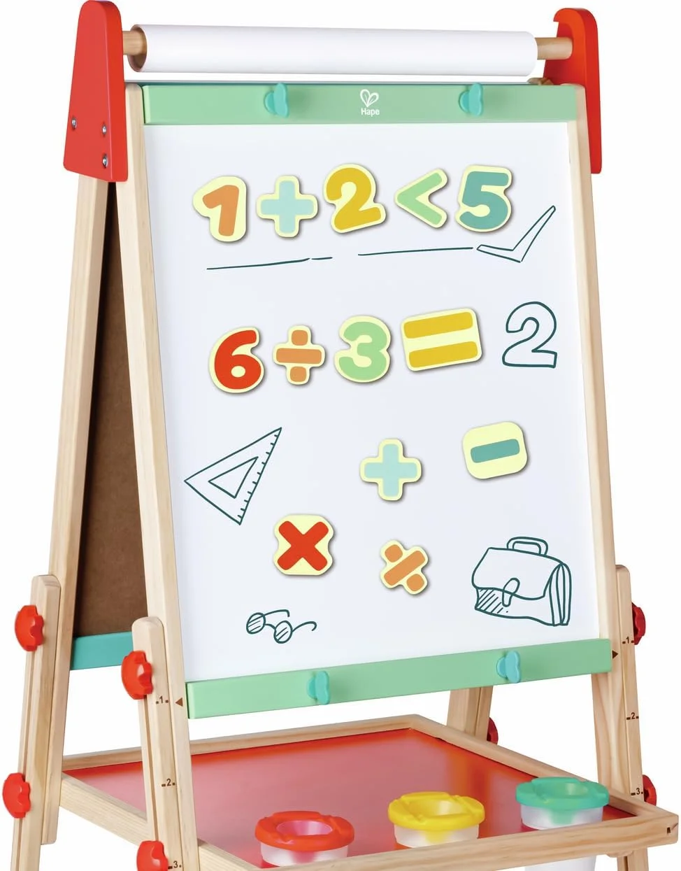 اعداد مغناطیسی چوبی Hape – ۵۴ قطعه | اسباب بازی آموزشی کودکان برای شمارش، نمادهای ریاضی و مرتب سازی | اسباب بازی یادگیری پیش دبستانی برای کودکان نوپا | آهنرباهای یخچال برای توسعه مهارت های ریاضی و حرکتی اعداد مغناطیسی چوبی Hape – ۵۴ قطعه | اسباب بازی آموزشی کودکان برای شمارش، نمادهای ریاضی و مرتب سازی | اسباب بازی یادگیری پیش دبستانی برای کودکان نوپا | آهنرباهای یخچال برای توسعه مهارت های ریاضی و حرکتی