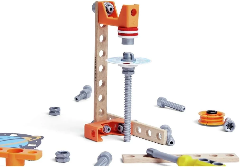 آزمایشگاه علوم مغناطیسی مخترع جوان Hape | کیت علوم مغناطیسی 34 قطعه ای | اسباب بازی های آموزشی STEAM برای کودکان 4 سال به بالا