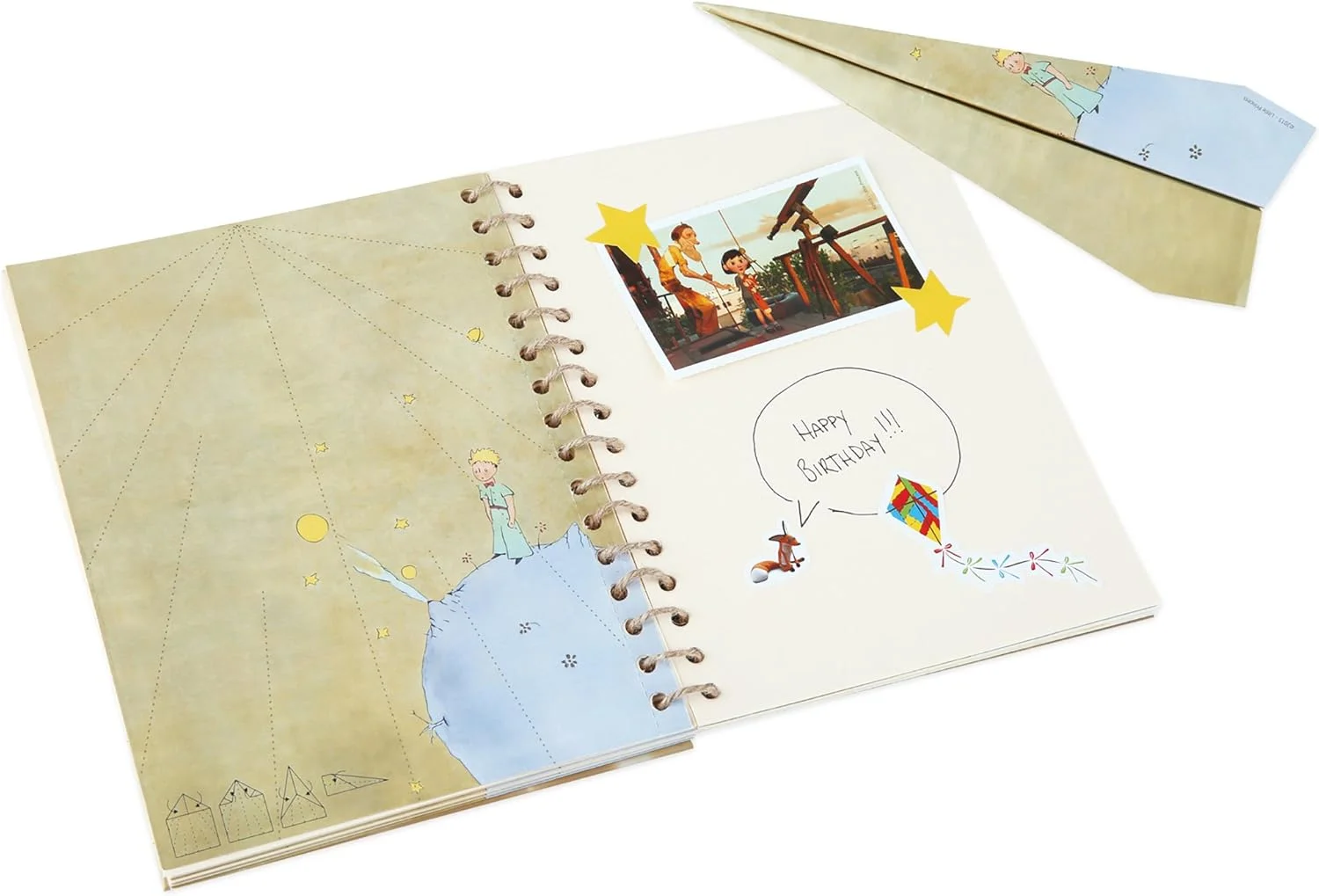 هاپه دفتر خاطرات دوستی شازده کوچولو، اسباب بازی های آموزشی، 6 سال به بالا - قهوه ای روشن