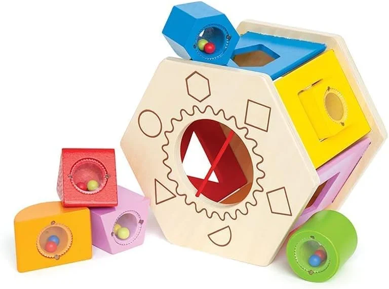 هاپ E0407 مرتب‌کننده اشکال لرزان و جورکردنی - چند رنگ