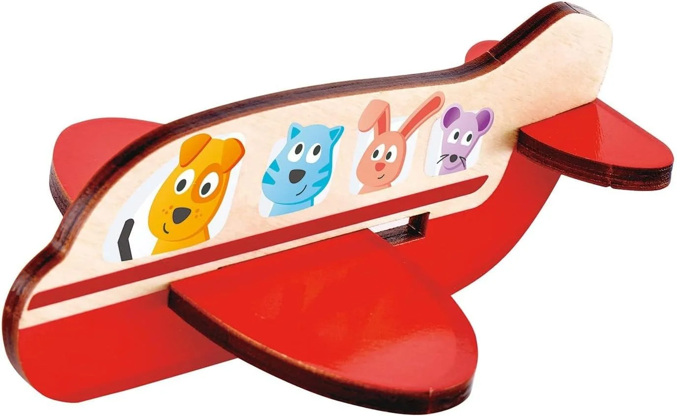 پازل سه بعدی هواپیما Hape Hap-E1611، چند رنگ