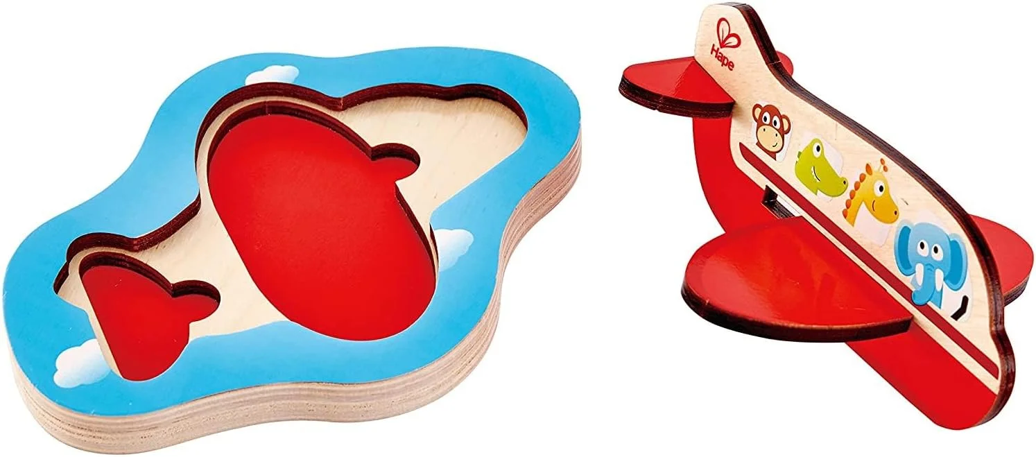 پازل سه بعدی هواپیما Hape Hap-E1611، چند رنگ