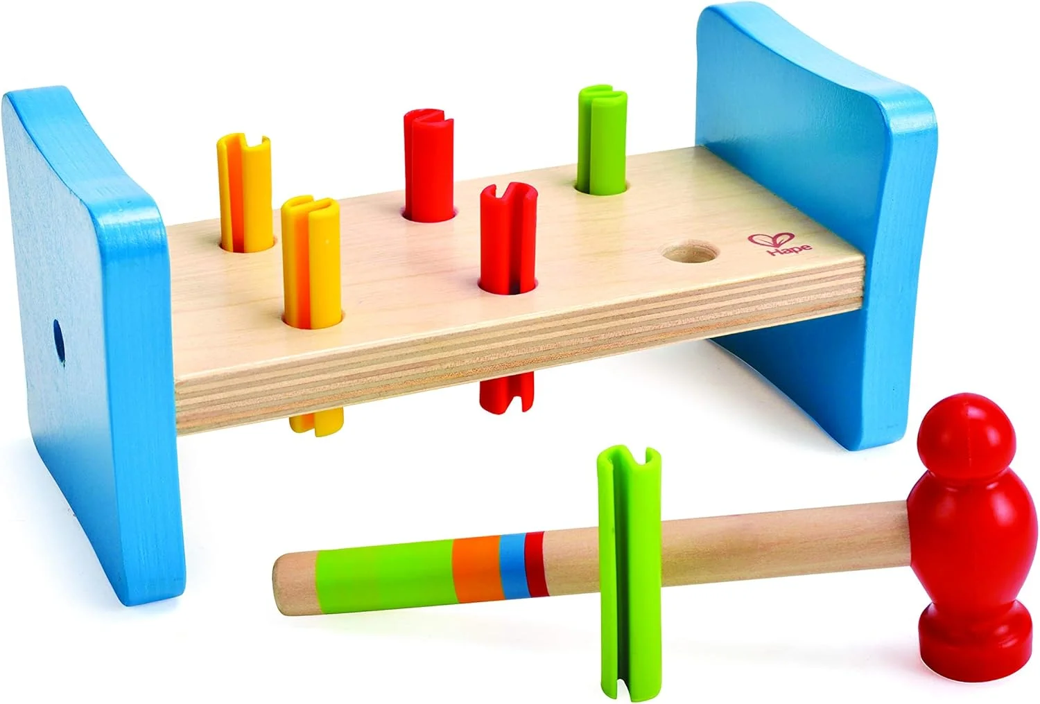 اسباب بازی چوبی کوبیدنی Hape مدل E0503، چند رنگ