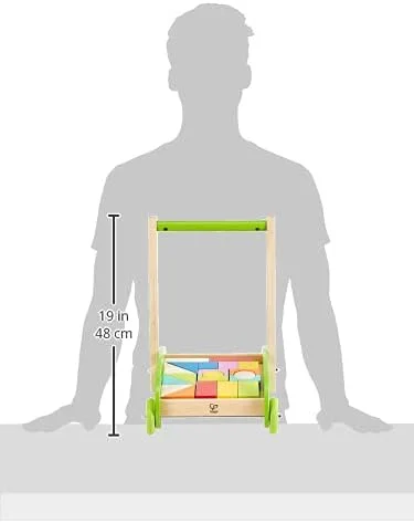 اسباب بازی بلوک و غلتک Hape E0371، چند رنگ