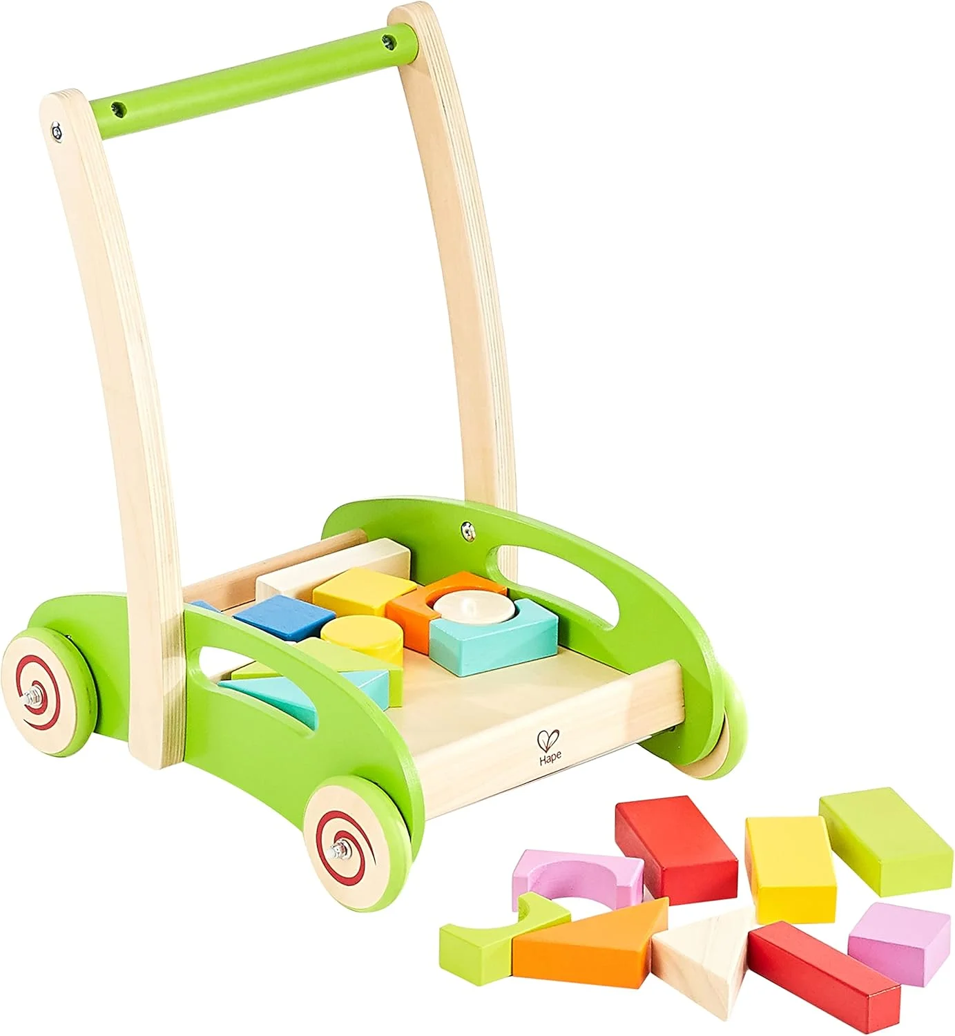 اسباب بازی بلوک و غلتک Hape E0371، چند رنگ