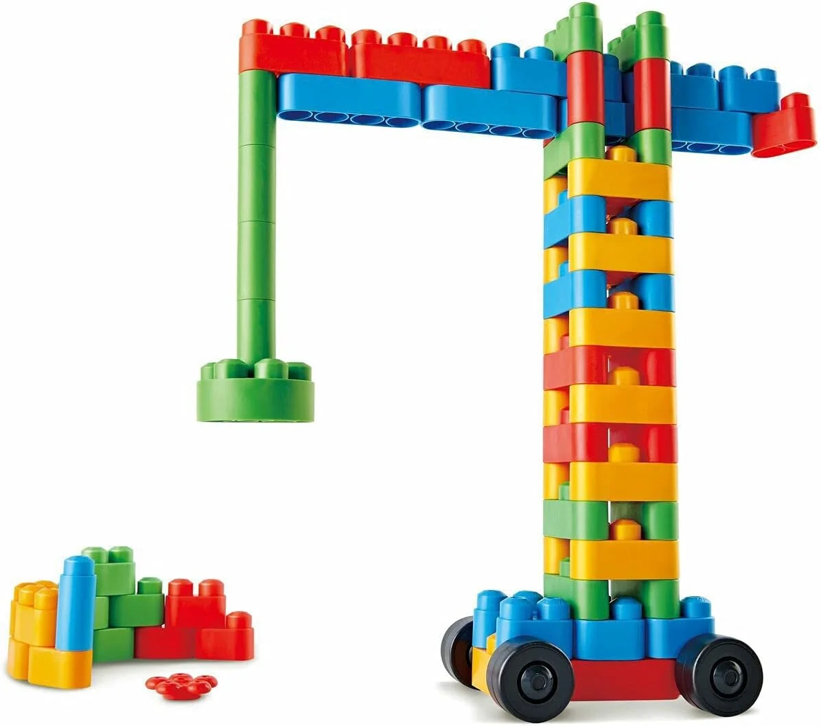 پلی ام 760008، بلوک های ساختمانی انعطاف پذیر و لبه گرد برای کودکان نوپا