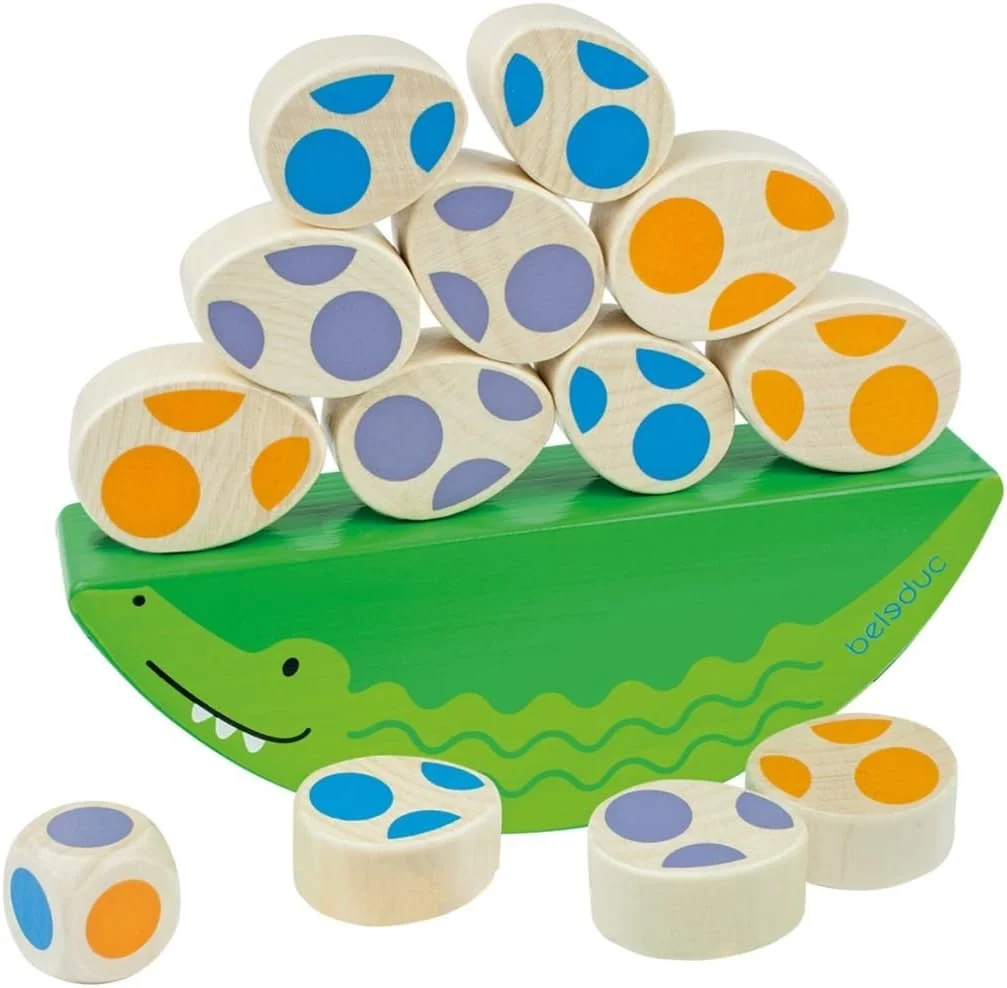 تمساح بامزه Beleduc B18010، چند رنگ