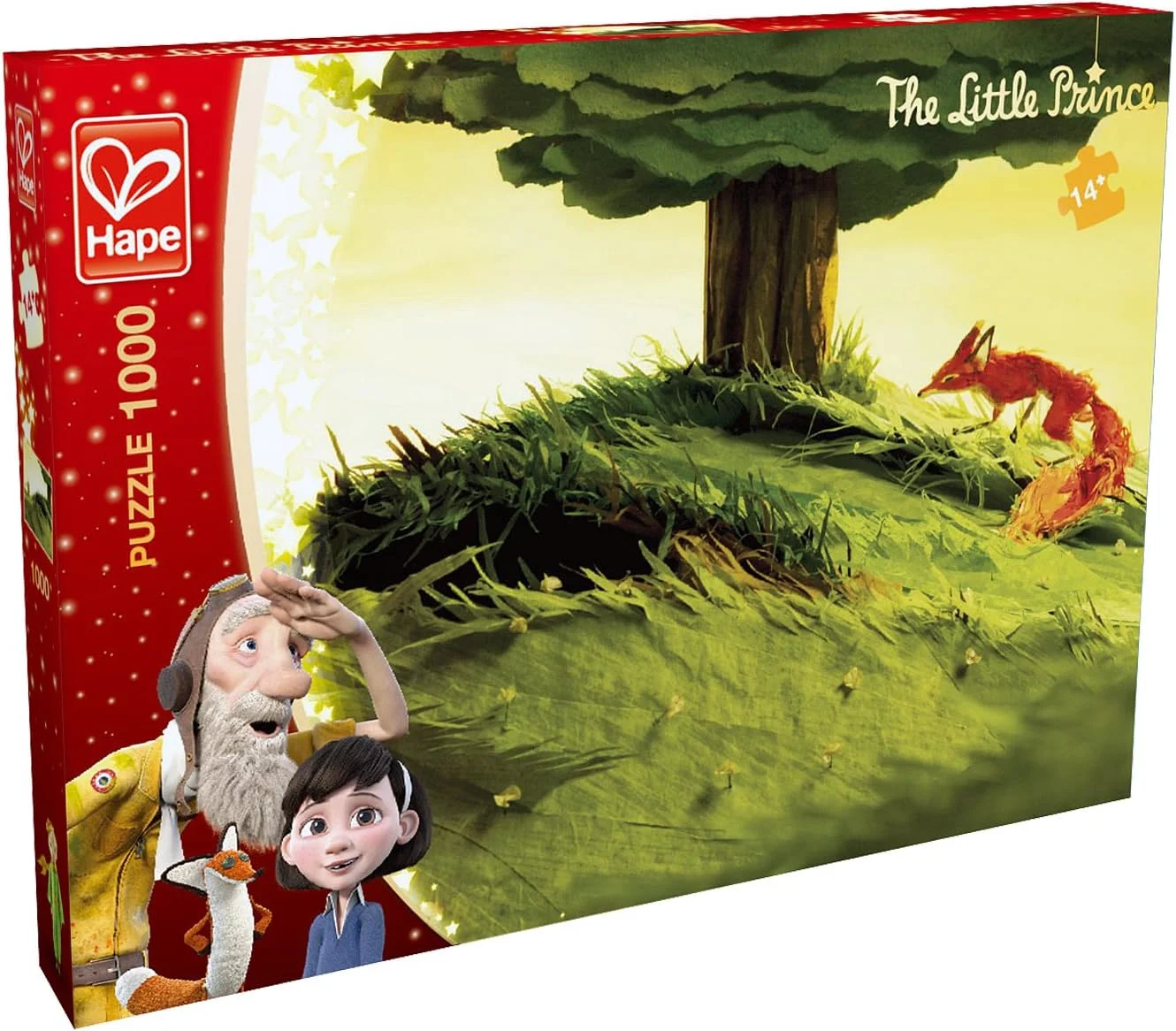 پازل 1000 تکه ای Hape با طرح شازده کوچولو و روباه