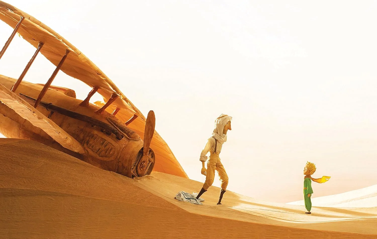 پازل 50 تکه ای Hape E824703 طرح شازده کوچولو (2 عدد) چند رنگ