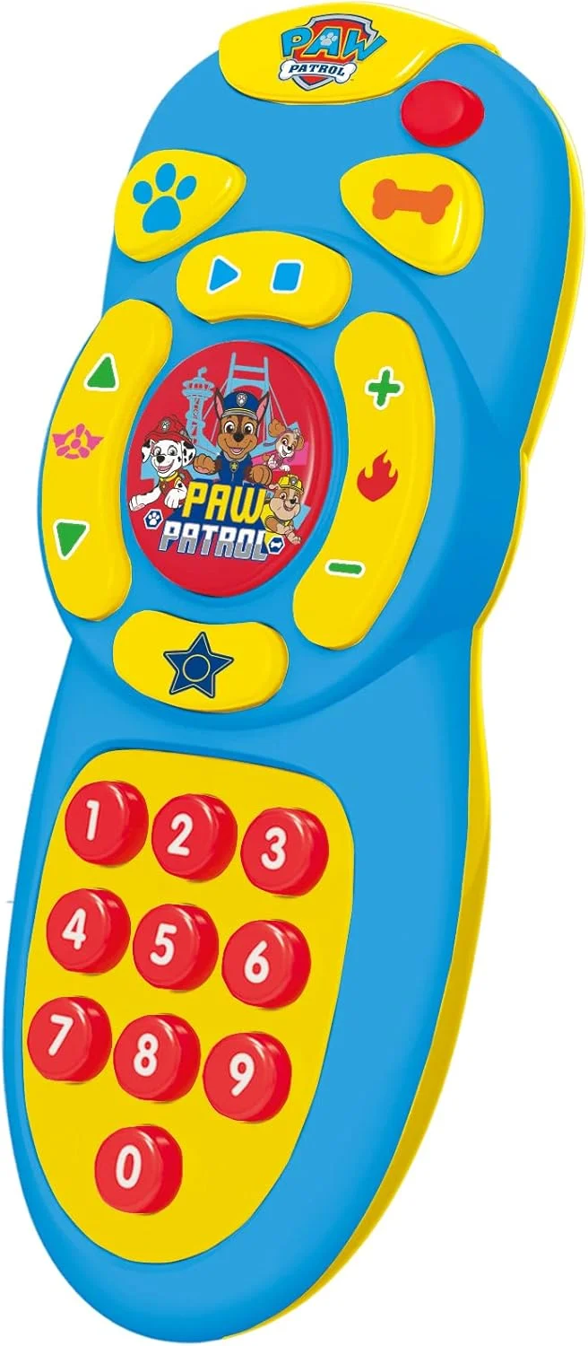 ریموت آموزشی لکسی بوک مدل PS230PAi1، سگ های نگهبان، دو زبانه فرانسوی/انگلیسی، آبی، چراغ های چشمک زن، صداهای آرامش بخش، آموزش اعداد ریموت آموزشی لکسی بوک مدل PS230PAi1، سگ های نگهبان، دو زبانه فرانسوی/انگلیسی، آبی، چراغ های چشمک زن، صداهای آرامش بخش، آموزش اعداد