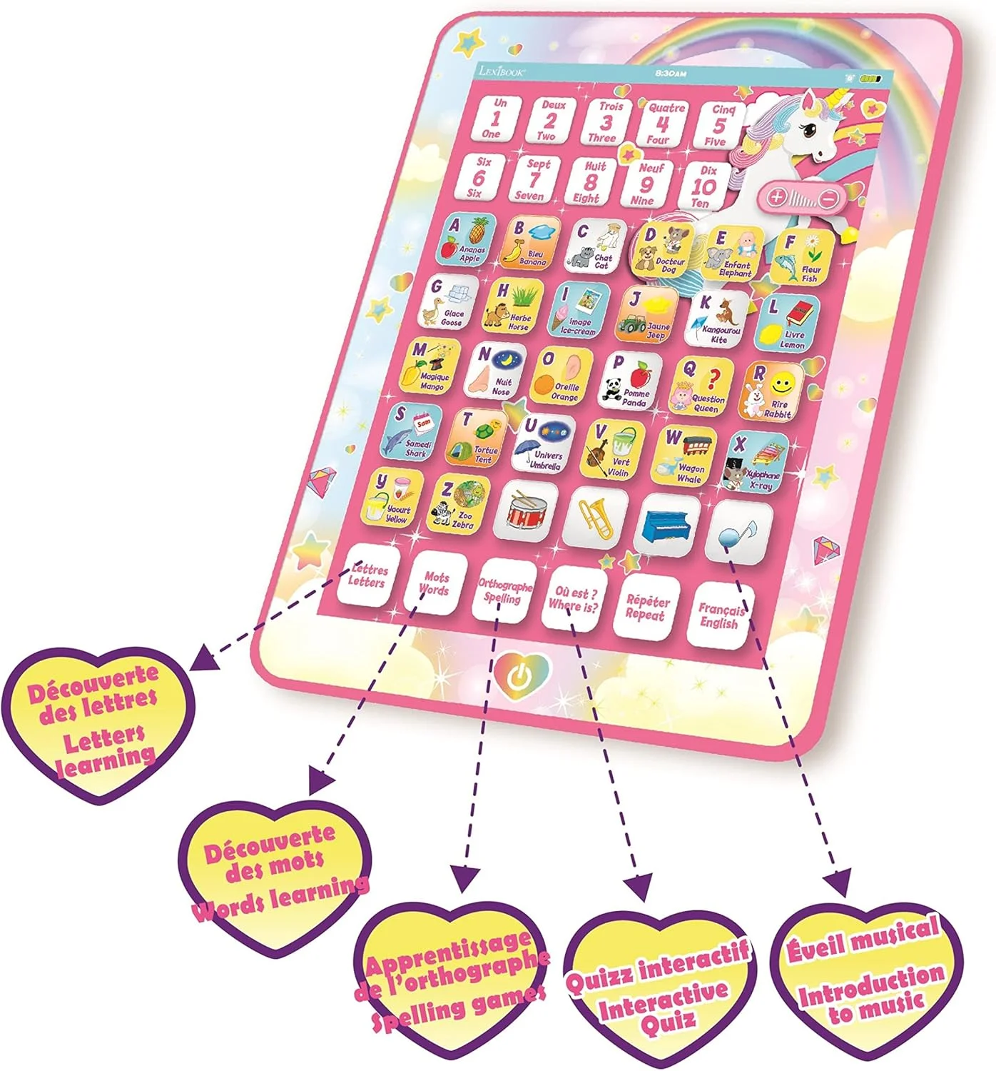 تبلت آموزشی دو زبانه لکسی بوک تکشاخ، زبان های انگلیسی/لهستانی، JCPAD002UNIi17 تبلت آموزشی دو زبانه لکسی بوک تکشاخ، زبان های انگلیسی/لهستانی، JCPAD002UNIi17