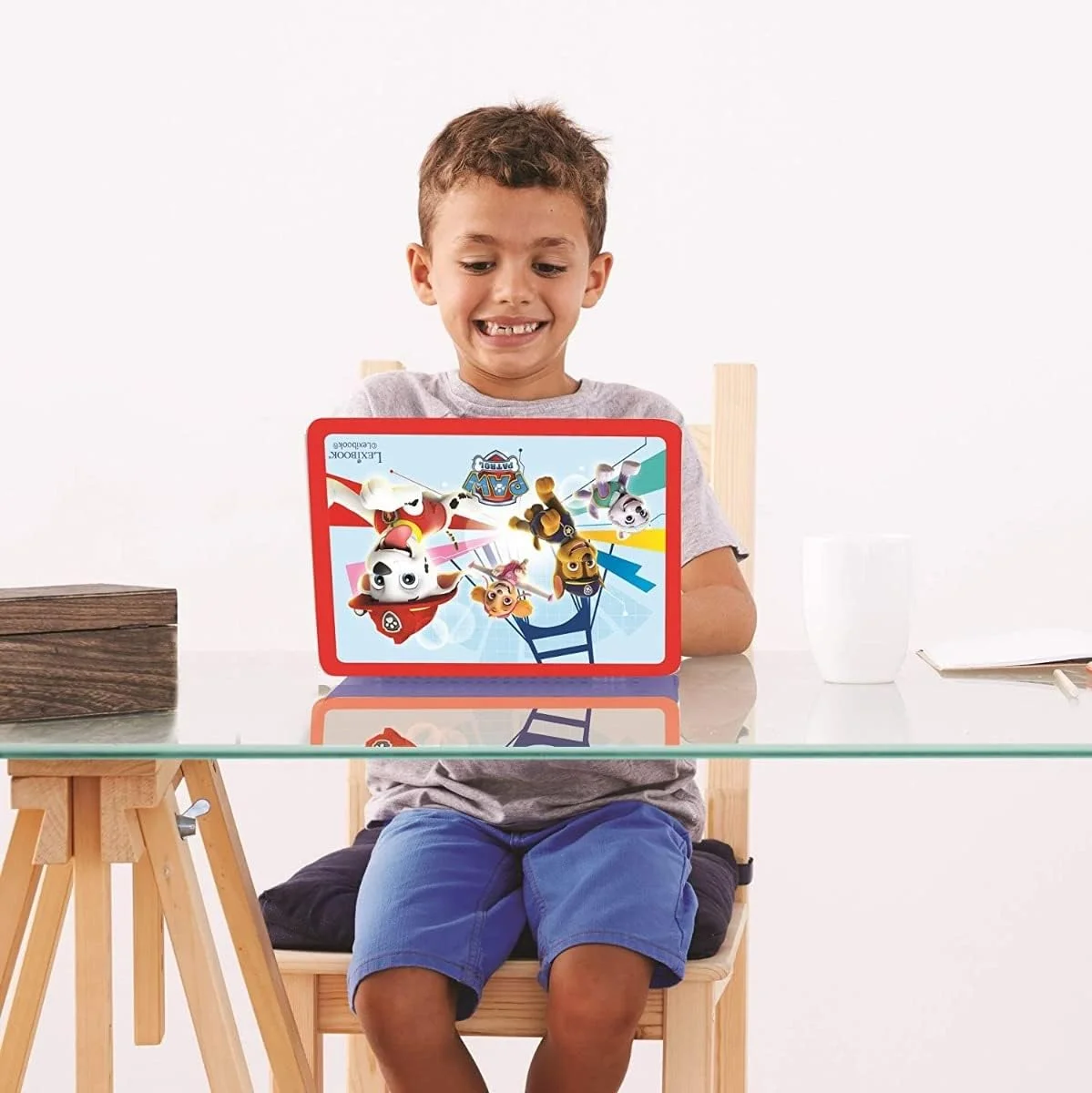 لپ تاپ آموزشی و دو زبانه Lexibook JC598PAi1 سگ های نگهبان (فرانسوی/انگلیسی) - اسباب بازی برای کودکان (پسران و دختران) 124 فعالیت، یادگیری، بازی و موسیقی با چیس مارشال - قرمز/آبی لپ تاپ آموزشی و دو زبانه Lexibook JC598PAi1 سگ های نگهبان (فرانسوی/انگلیسی) - اسباب بازی برای کودکان (پسران و دختران) 124 فعالیت، یادگیری، بازی و موسیقی با چیس مارشال - قرمز/آبی