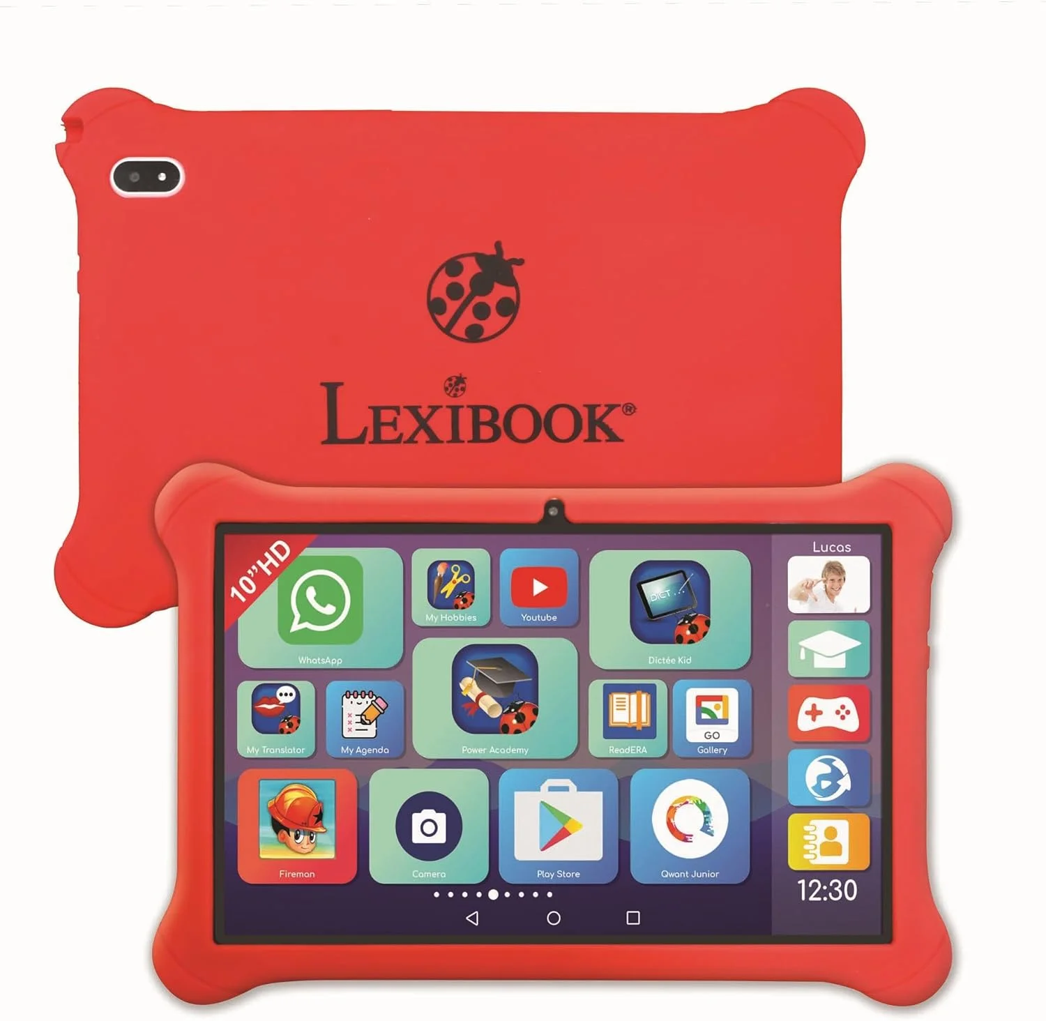 لِکسیبوک، Lexipad® 10 اینچی - تبلت آموزشی، مجهز به اندروید™، طراحی شده برای تمام اعضای خانواده، محتوای آموزشی و سرگرمکننده، کنترل والدین، TLN10EN لِکسیبوک، Lexipad® 10 اینچی - تبلت آموزشی، مجهز به اندروید™، طراحی شده برای تمام اعضای خانواده، محتوای آموزشی و سرگرمکننده، کنترل والدین، TLN10EN