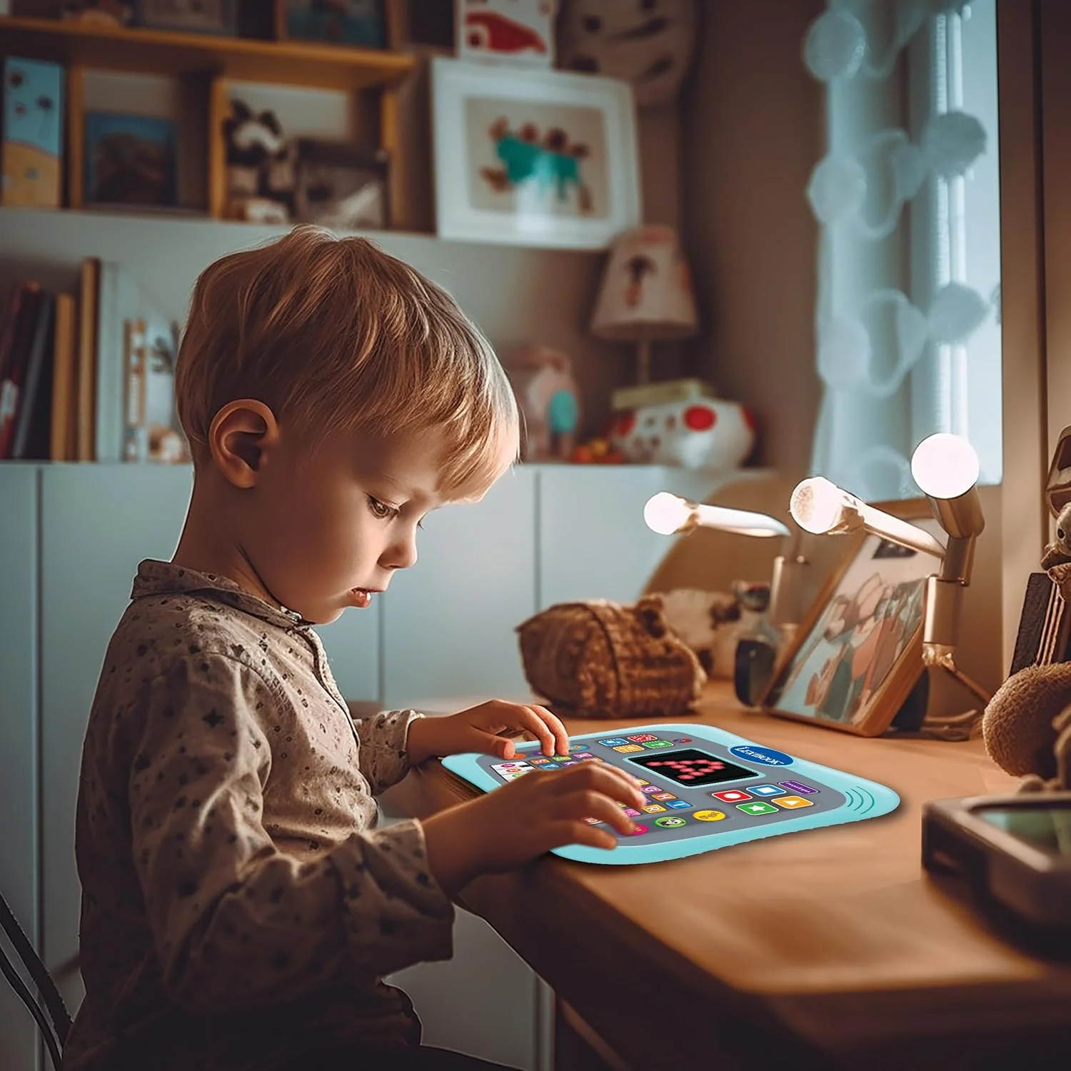 لِکسیبوک، تبلت آموزشی برای یادگیری اولیه، دوزبانه انگلیسی/پرتغالی، تبلت سخنگو با صفحه نمایش برای یادگیری حروف الفبا، اعداد و حیوانات، آبی، JCPAD007i4 لِکسیبوک، تبلت آموزشی برای یادگیری اولیه، دوزبانه انگلیسی/پرتغالی، تبلت سخنگو با صفحه نمایش برای یادگیری حروف الفبا، اعداد و حیوانات، آبی، JCPAD007i4