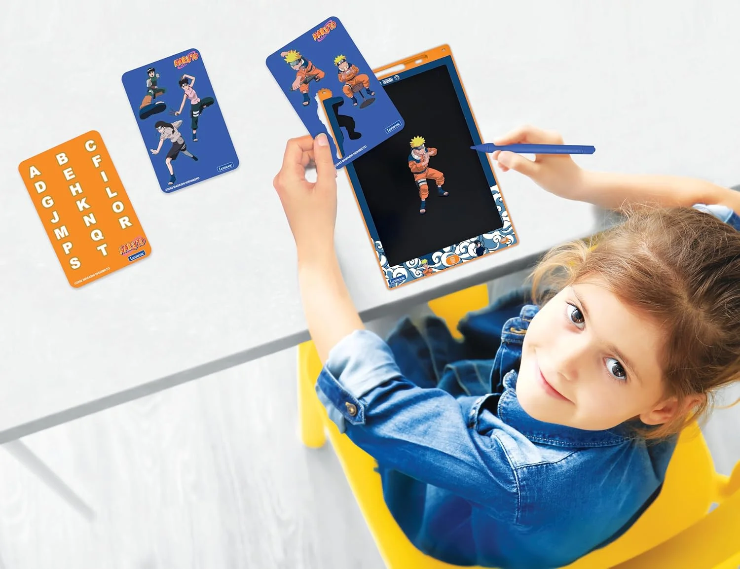 تخته جادویی لکسی بوک، ناروتو، اسباب بازی هنری و خلاقانه برای دختران و پسران، نقاشی های چند رنگ، صفحه نمایش 28 سانتی متری، شامل 1 قلم و 6 شابلون، نارنجی، CRT10NA تخته جادویی لکسی بوک، ناروتو، اسباب بازی هنری و خلاقانه برای دختران و پسران، نقاشی های چند رنگ، صفحه نمایش 28 سانتی متری، شامل 1 قلم و 6 شابلون، نارنجی، CRT10NA
