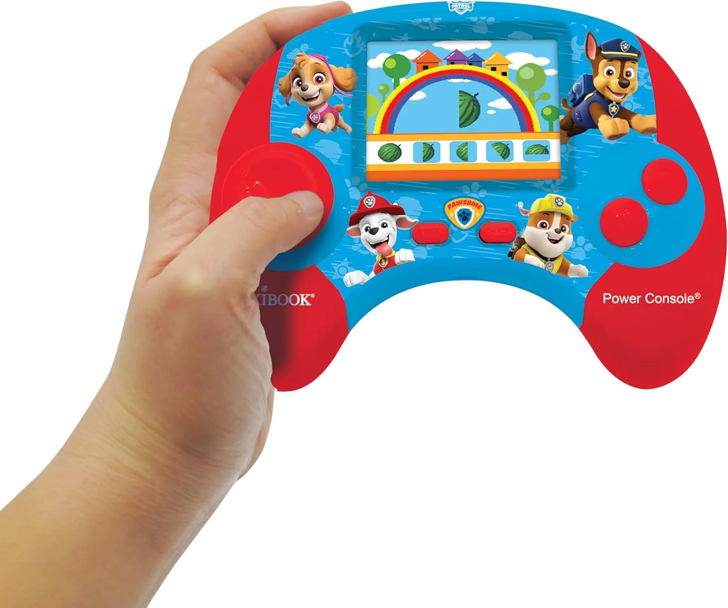 کنسول آموزشی دو زبانه Lexibook, Paw Patrol Power Console با 100 فعالیت به زبان انگلیسی/اسپانیایی, JCG100PAi2