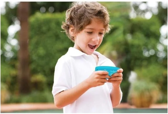 کنسول بازی دستی کوچک Lexibook JL2367FZ دیزنی فروزن السا، 150 بازی، صفحه نمایش رنگی LCD، با باتری کار می کند، آبی، کوچک