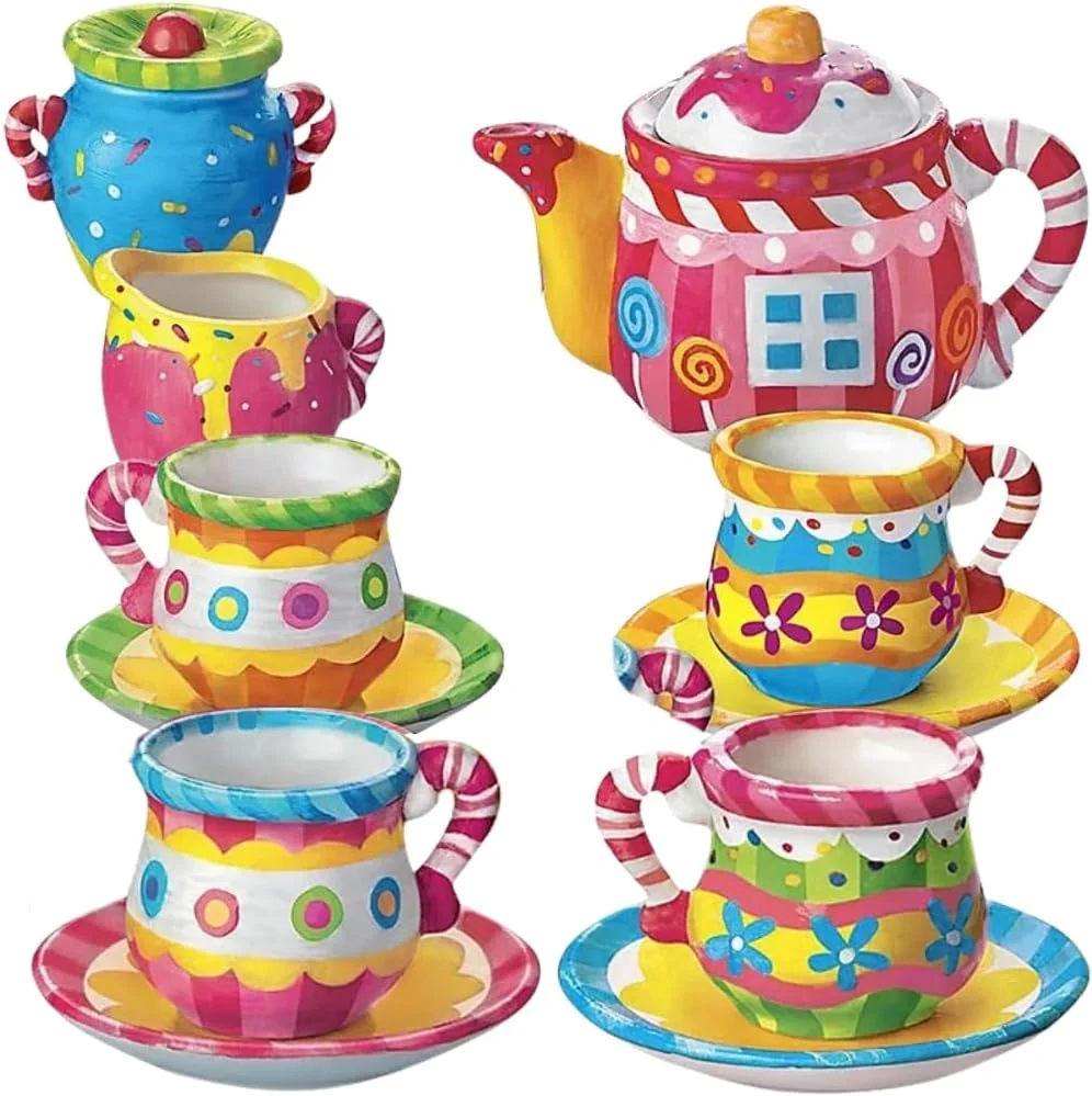 ست نقاشی چای خوری 4M مناسب برای 8 سال به بالا