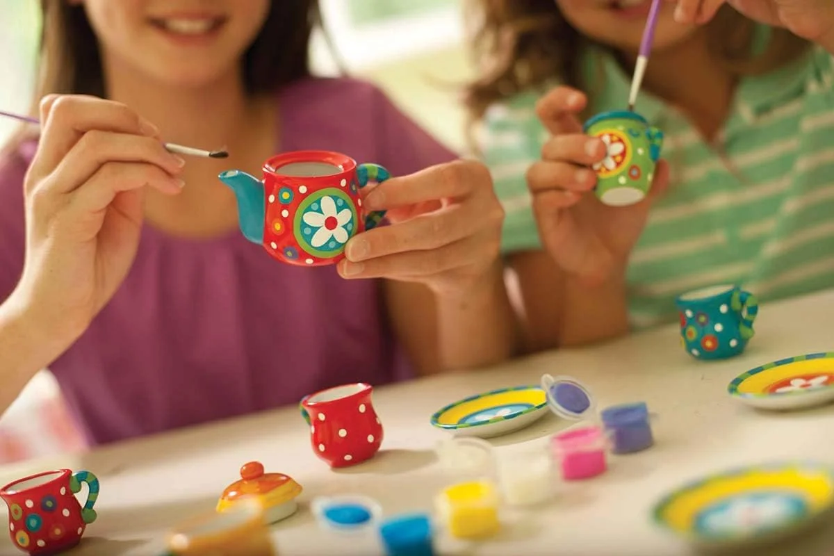 ست نقاشی چای خوری 4M مناسب برای 8 سال به بالا