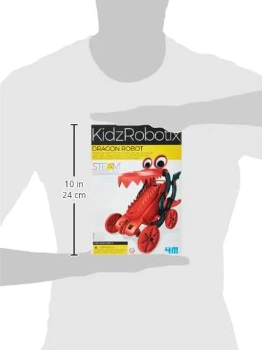 اسباب بازی آموزشی ربات اژدها 4M اسباب بازی آموزشی ربات اژدها 4M