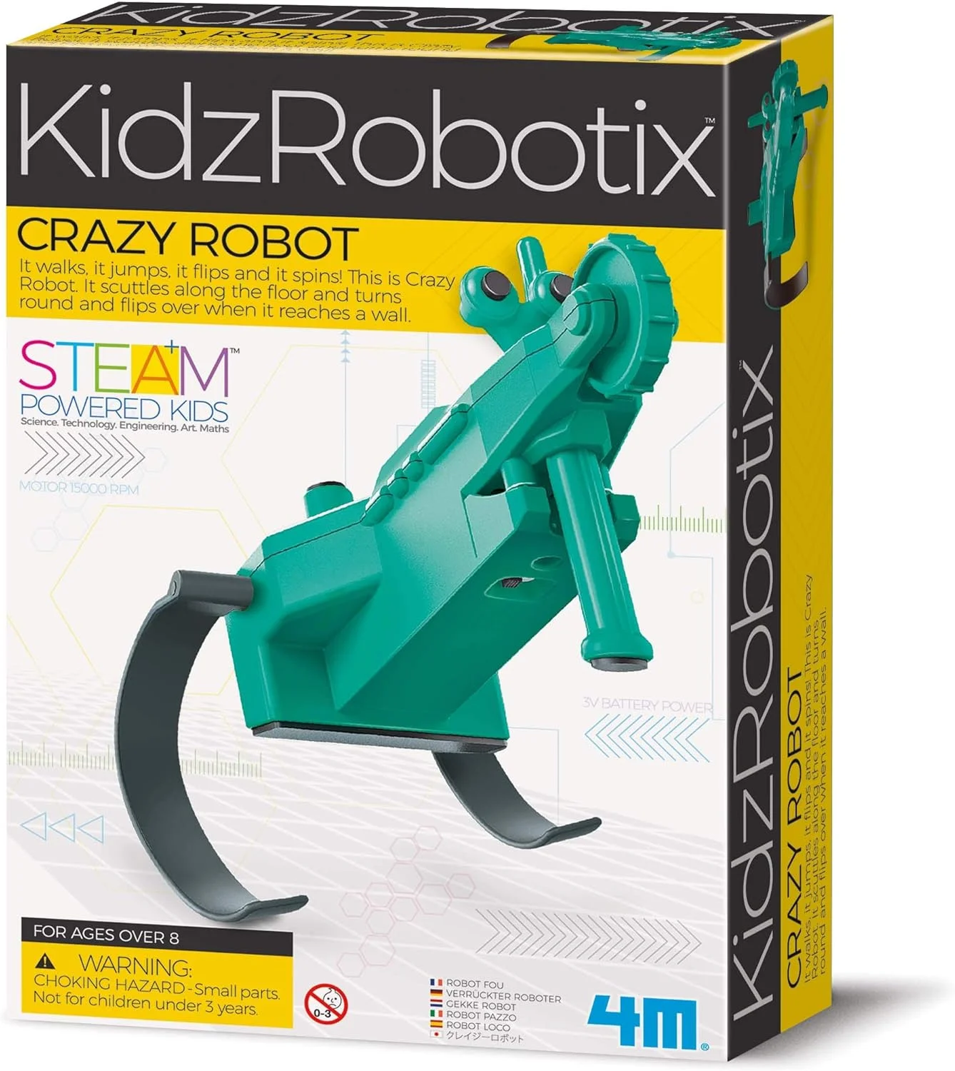 ربات دیوانه Kidz Robotix 4M 00-03393
