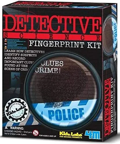 لوازم علمی و سرگرم کننده آزمایشگاه کارآگاهی اثر انگشت