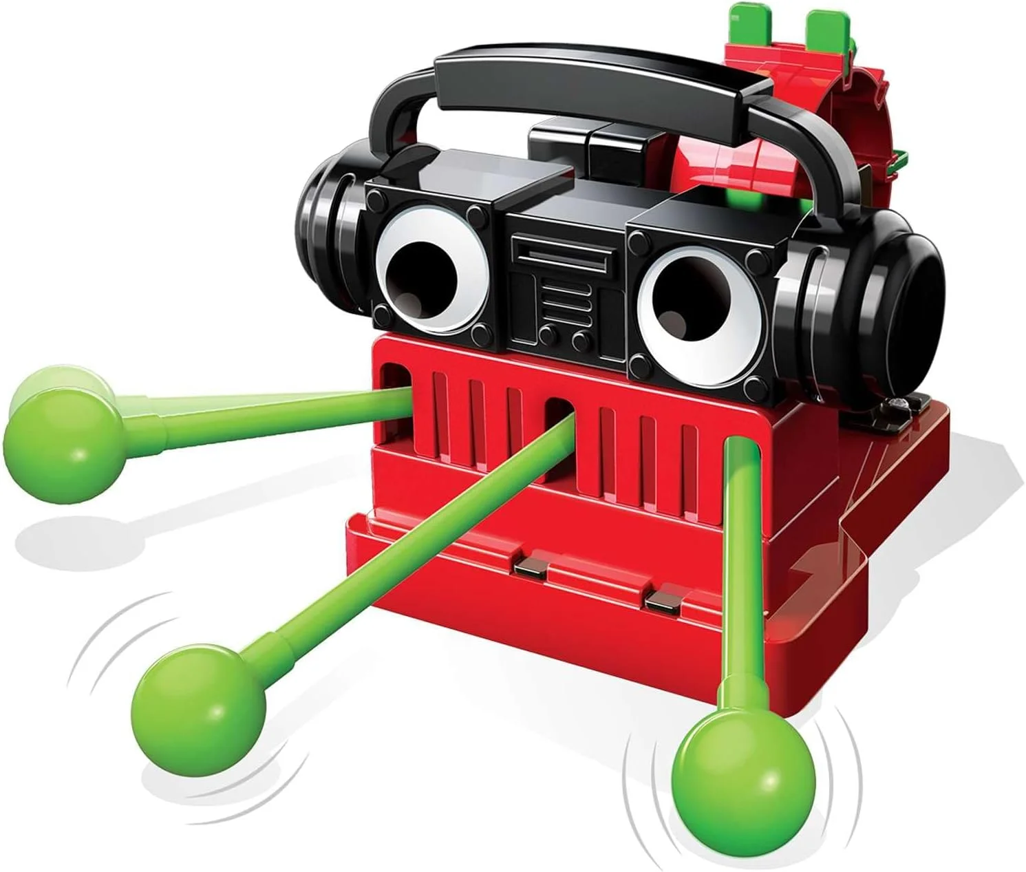 ربات درامر KidzRobotix 4M – ساخت رباتی که ساز کوبه‌ای می‌نوازد با موتور – کیت آموزشی STEM DIY برای کودکان 8 سال به بالا – آموزش مهندسی، حرکت و ریتم