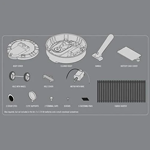 اسباب بازی آموزشی جاروبرقی هوشمند 4M