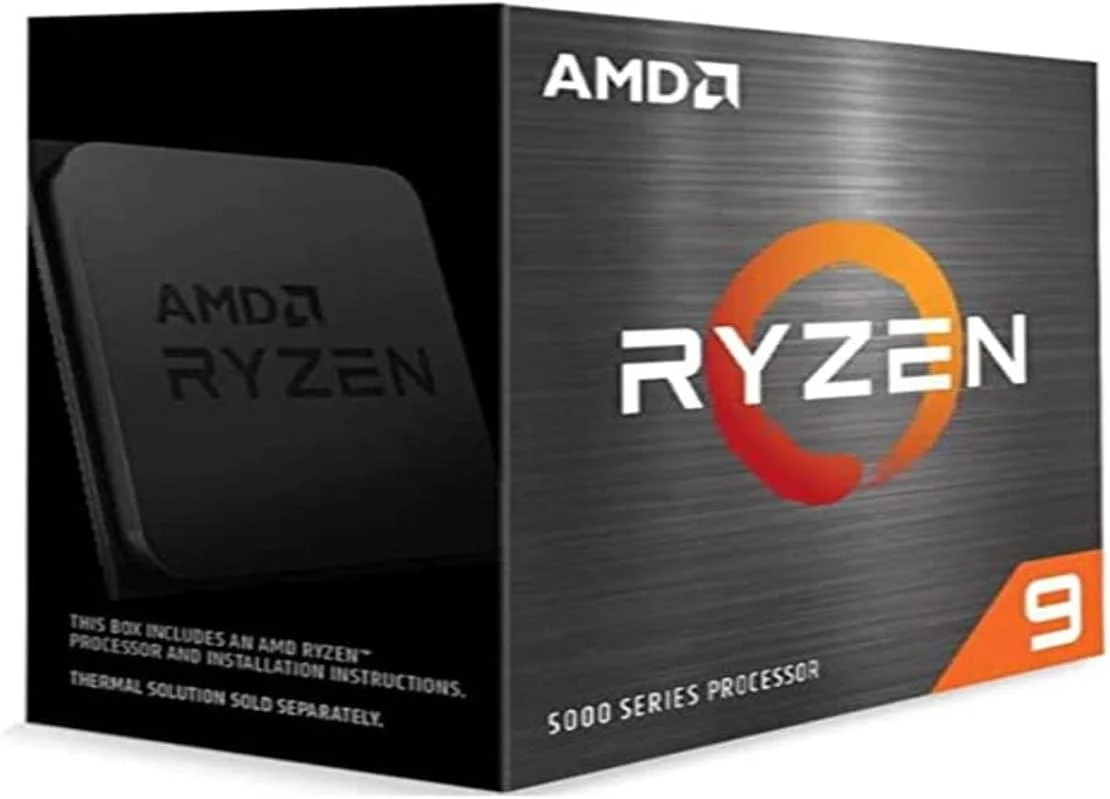 پردازنده AMD Ryzen 9 5950X با فرکانس 3.4 گیگاهرتز و حافظه کش L3 64 مگابایت