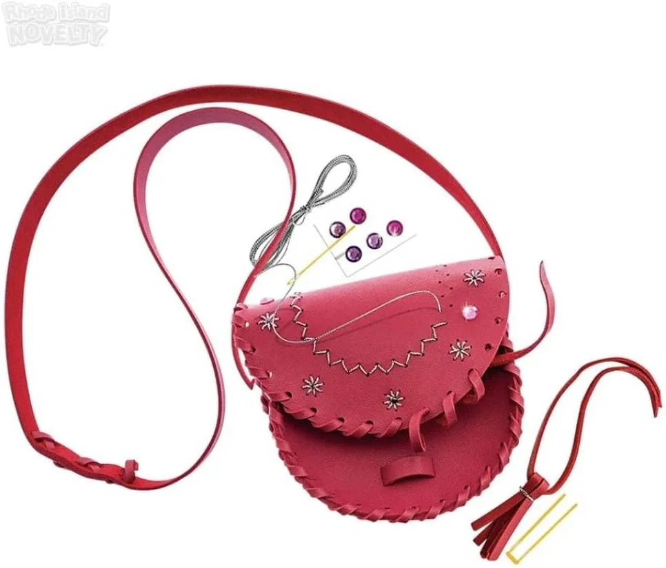 کیف چرمی مصنوعی طراح من 4M - کیت کاردستی مد DIY برای کودکان 5 سال به بالا | کیف چرمی مصنوعی شیک را با خیاطی و تزئین بسازید و تزئین کنید | هدیه خلاقانه برای طراحان جوان | 404741