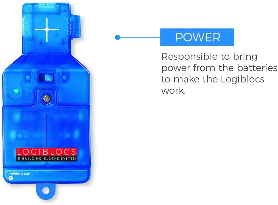 کیت آلارم Logiblocs ایستگاه تخیل 4M - گجت های امنیتی الکترونیکی خود را بسازید | کیت استارتر مدار و کدنویسی STEM برای کودکان 5 سال به بالا | شامل زنگ در، آلارم مزاحم و موارد دیگر | 00-03984