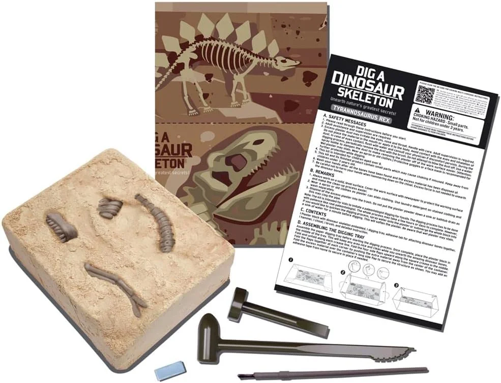 کودکان آزمایشگاهی 4M، اسکلت تیرکس را حفاری کنید کودکان آزمایشگاهی 4M، اسکلت تیرکس را حفاری کنید