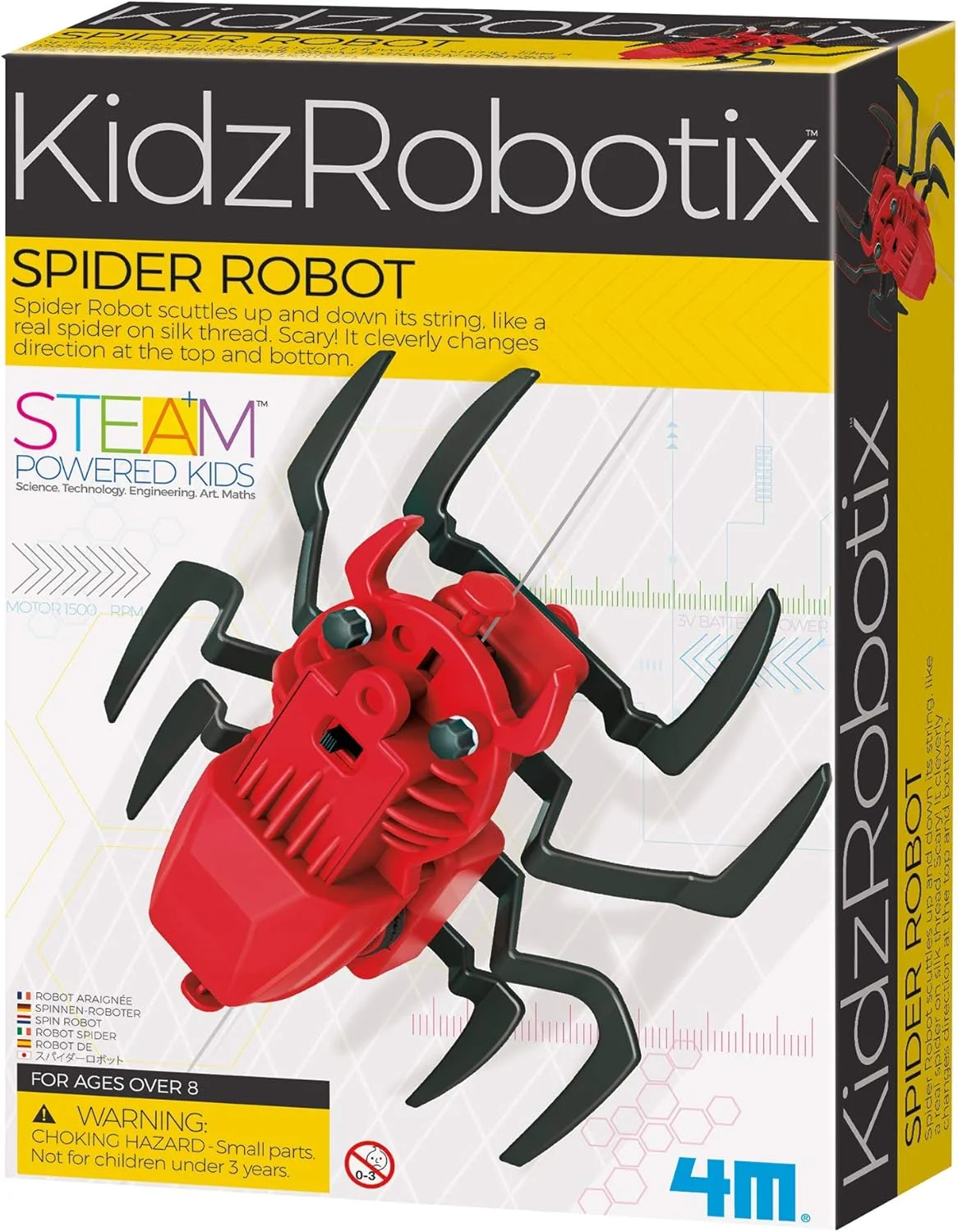 ربات عنکبوتی KidzRobotix 4M