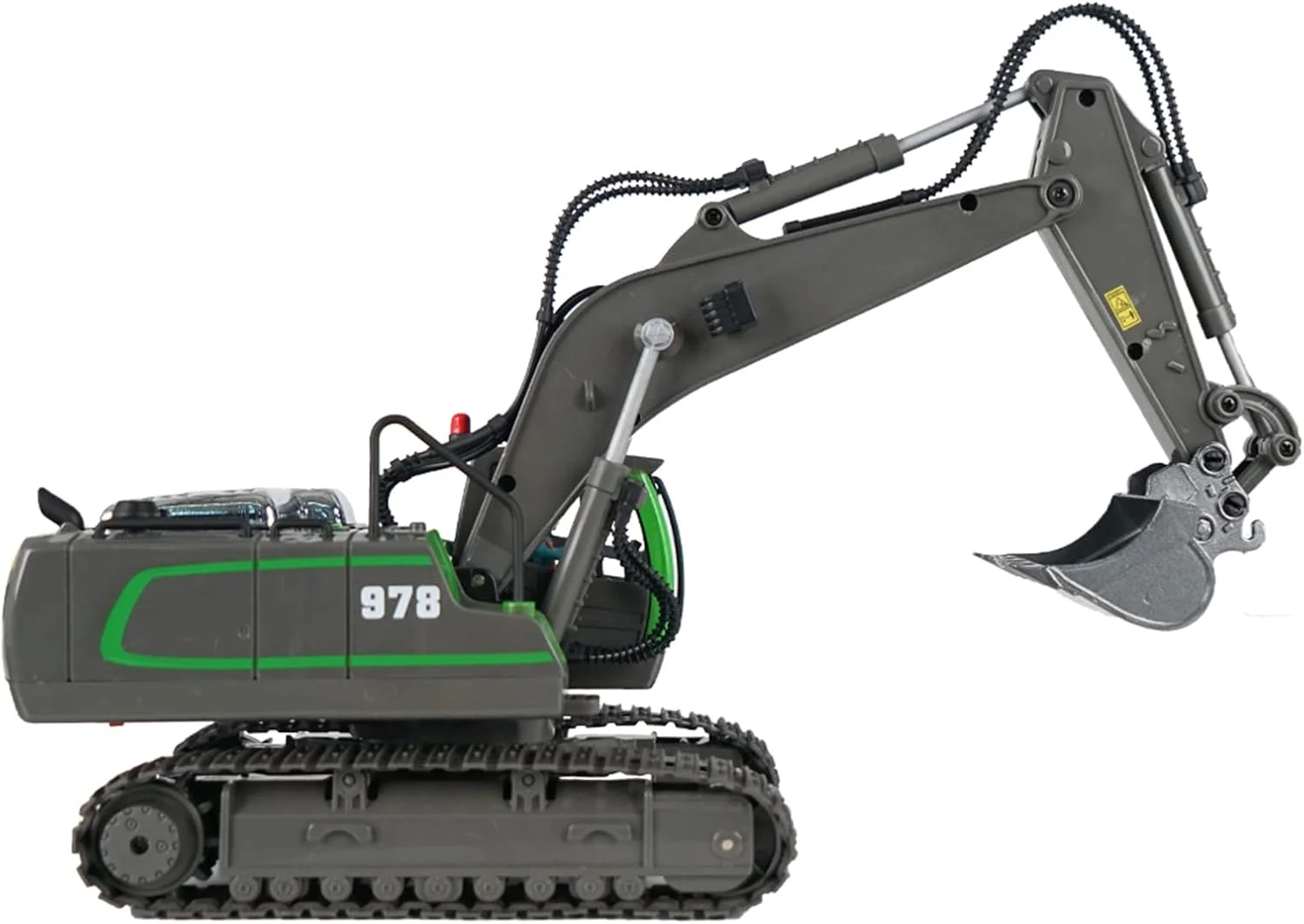 بیل مکانیکی کنترلی Eacam RC مدل 1/20 2.4GHz 11CH، ماشین مهندسی، اسباب بازی آموزشی برای کودکان به همراه نور و موسیقی