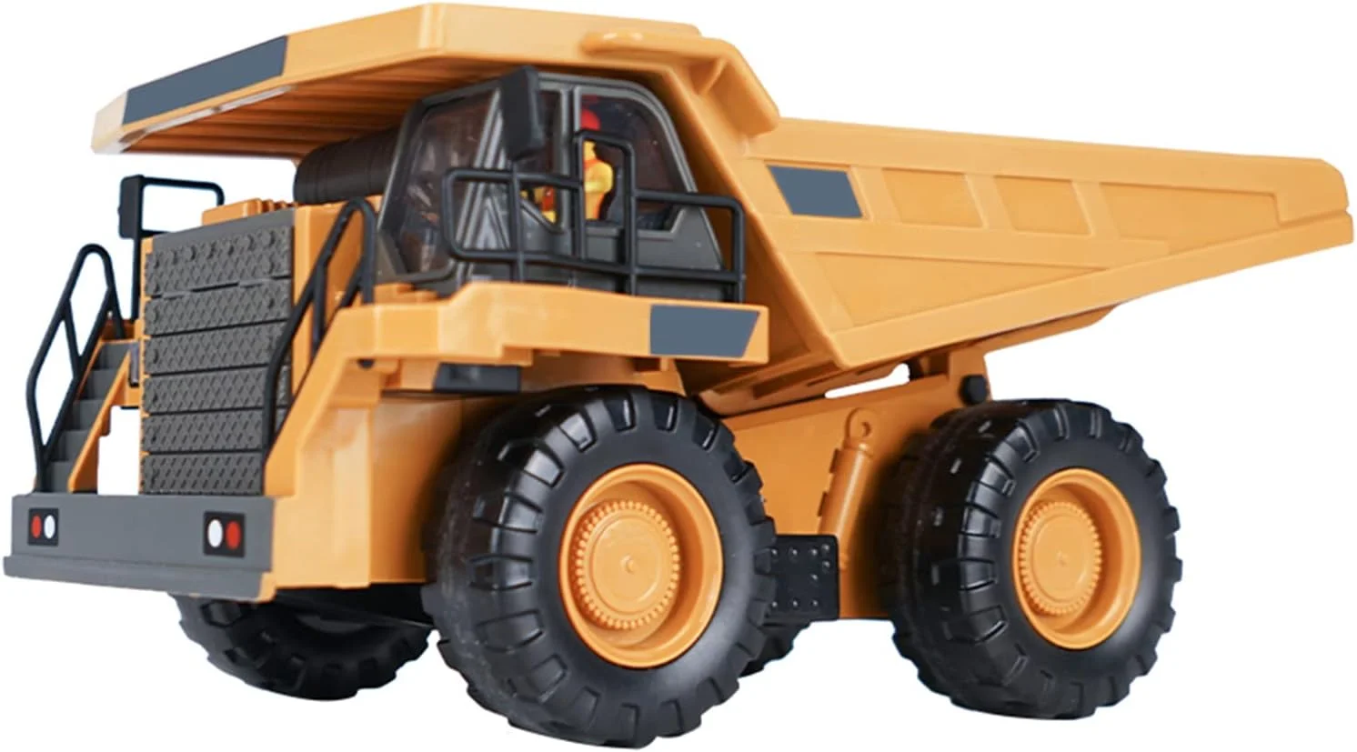 بیل مکانیکی کنترلی Eacam RC مقیاس 1/20، 2.4 گیگاهرتز، 11 کانال، ماشین ساختمانی مهندسی، اسباب بازی های آموزشی برای کودکان به همراه نور و موسیقی