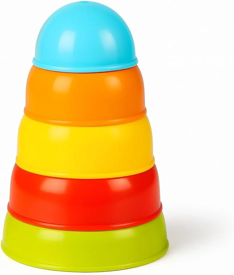 اسباب بازی چیدنی فیتو، اسباب بازی آموزشی کلاسیک هفت طبقه برای نوزادان و کودکان نوپا