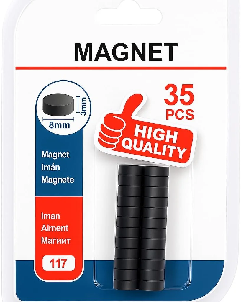 مجموعه 35 قطعه آهنربایی فیتو برای کودکان، اسباب بازی های ساختنی آموزشی