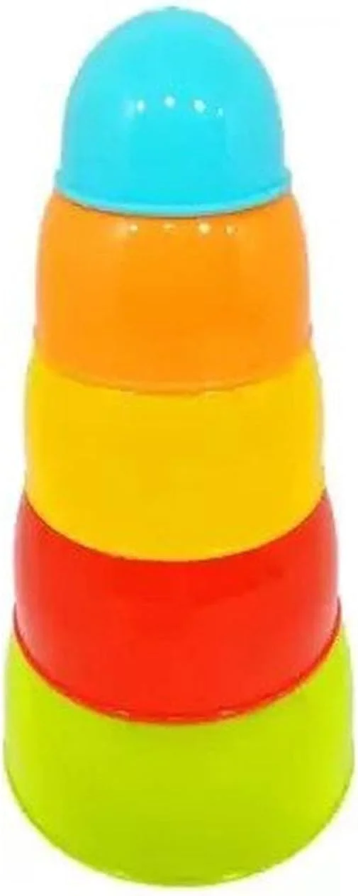 مجموعه کاسه های چیدنی فیتو، اسباب بازی آموزشی پنج طبقه برای نوزادان و کودکان نوپا