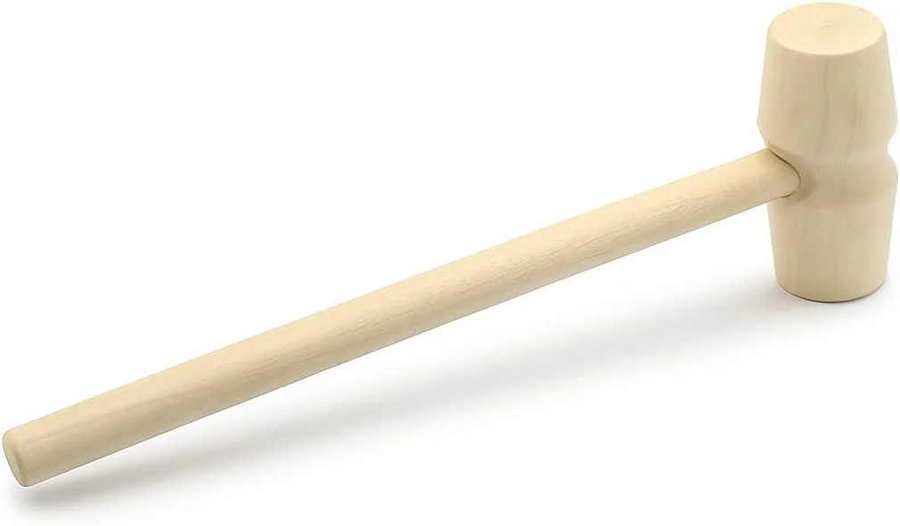 چکش چوبی کوچک فیتو برای کودکان، 1 عدد، ابزار اسباب بازی رنگارنگ برای بازی های تخیلی و کاردستی