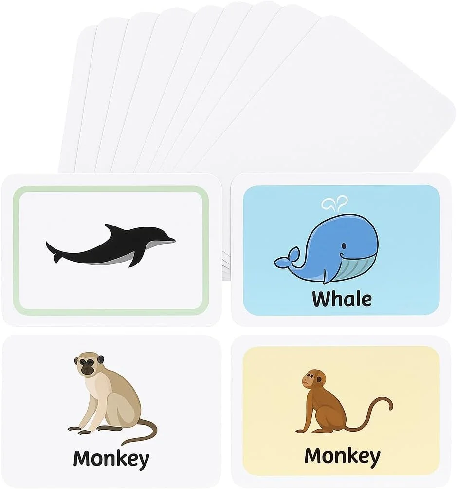 فلش کارت های سری حیوانات فیتو، 36 برگی، 12x7.7 سانتی متر، مناسب برای یادگیری و بازی کودکان
