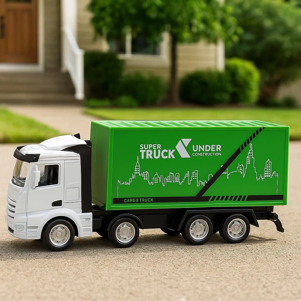 ماشین اسباب بازی مدل فیتو با طرح کامیون برای کودکان - مجموعه بازی وسایل نقلیه بادوام و تعاملی، ایده آل برای پسران و دختران، مناسب برای هدیه، تجربه بازی آموزشی و سرگرم کننده