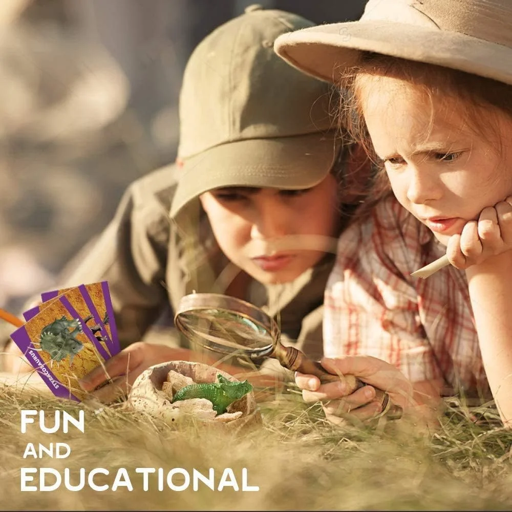 اسباب بازی های حفاری باستان شناسی ELECDON، 12 فسیل/تخم مختلف با 12 کیت حفاری، هدایای علمی آموزشی حفاری برای مهمانی کودکان، اسباب بازی دیرینه شناسی باستان شناسی (تخم دایناسور) اسباب بازی های حفاری باستان شناسی ELECDON، 12 فسیل/تخم مختلف با 12 کیت حفاری، هدایای علمی آموزشی حفاری برای مهمانی کودکان، اسباب بازی دیرینه شناسی باستان شناسی (تخم دایناسور)